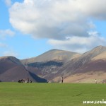 Mountains, Derwentwater, Lake District