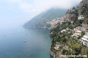 Positano from Il Sentiero degli Dei