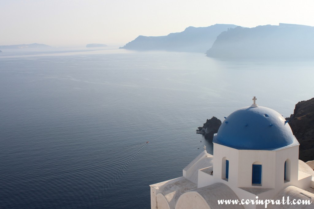 Blue-Domed Building, Oia, Santorini