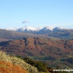 View from Lingmoor Fell, Lake District, mountains