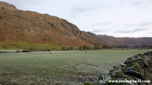 Great Langdale Valley, Lake District, mountains