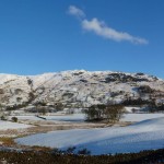 Snowy Mountains, Langdales, Lake District