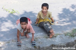 Twin brothers in Sikkim, India