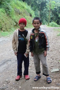 Boys, Yuksom/Yuksum, Sikkim, India