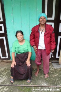 Old couple, Sikkim, India