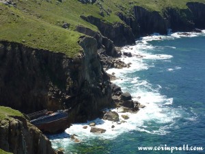 Wreck of RMS Mülheim, Land's End, Cornwall