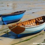 Boats in St Ives Harbour, Cornwall