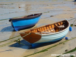 Boats in St Ives Harbour, Cornwall