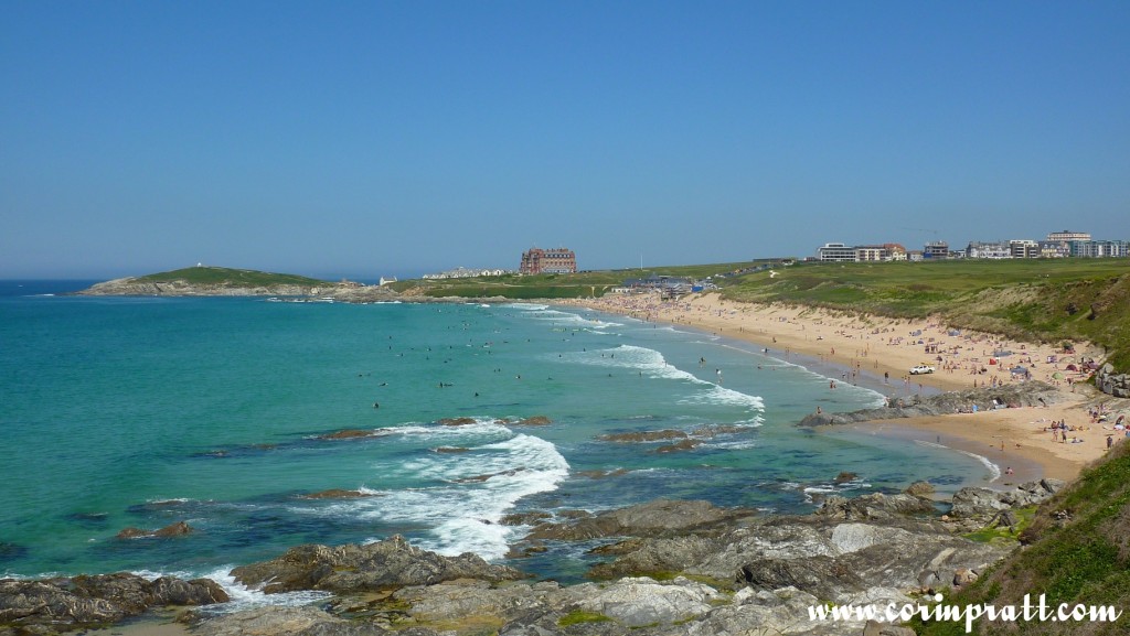 Fistral Beach, Newquay, Cornwal