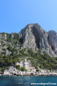 Cliffs, Buildings, Capri, Italy