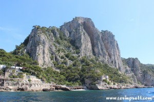 Cliffs, Buildings, Capri, Italy