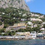 Cliffs, Buildings, Capri, Italy