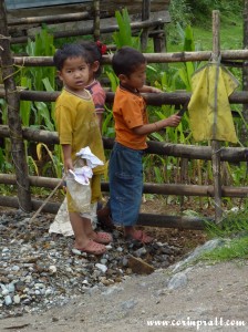 Children, Yuksom, Sikkim, India
