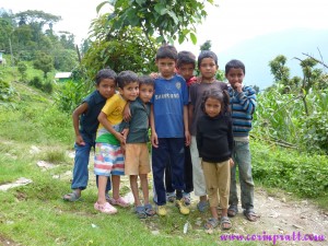 Children, Tashiding, Sikkim, India