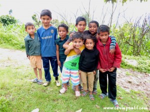 Children, Tashiding, Sikkim, India