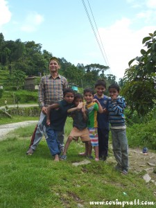 Children, Tashiding, Sikkim, India