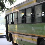 Public bus, New Delhi road
