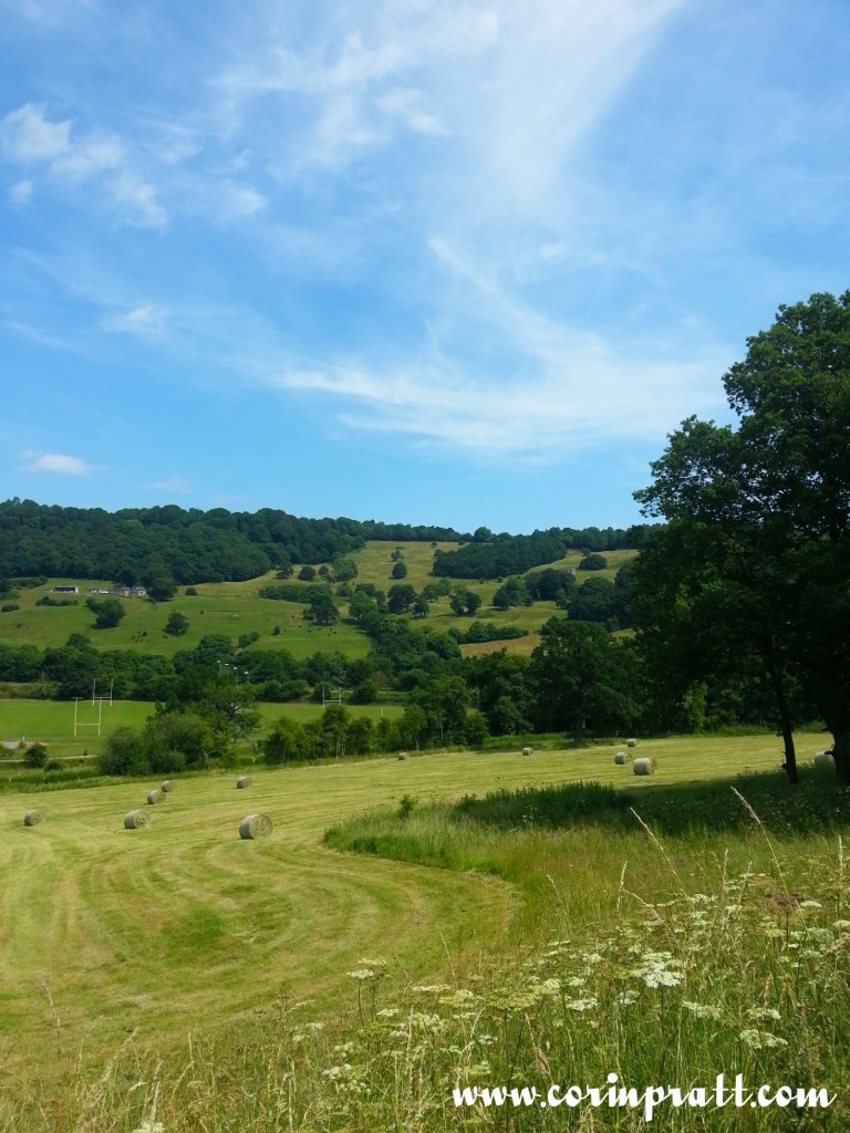 A view near to Matlock, Derbyshire